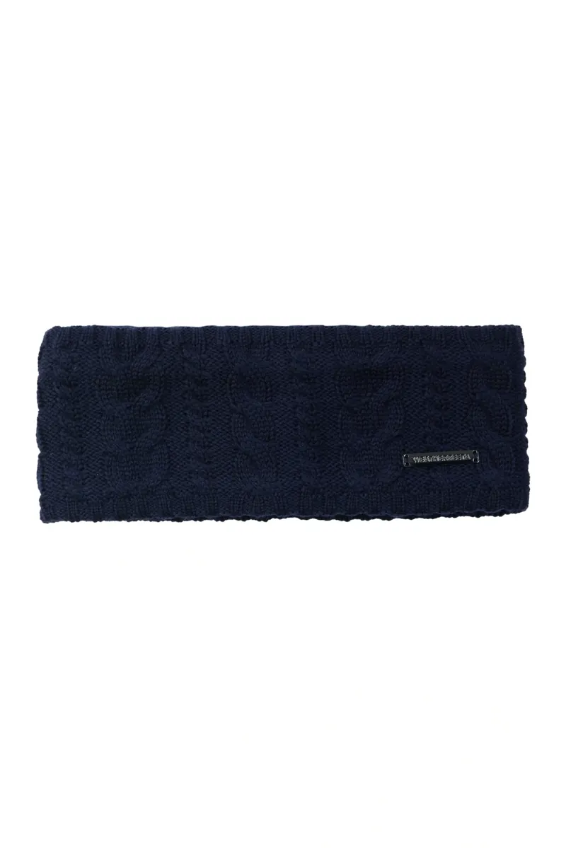 WeatherBeeta Knitted Headband - Navy