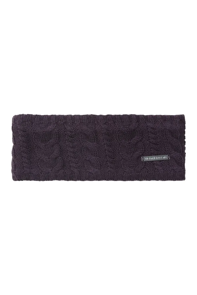 WeatherBeeta Knitted Headband - Blackberry