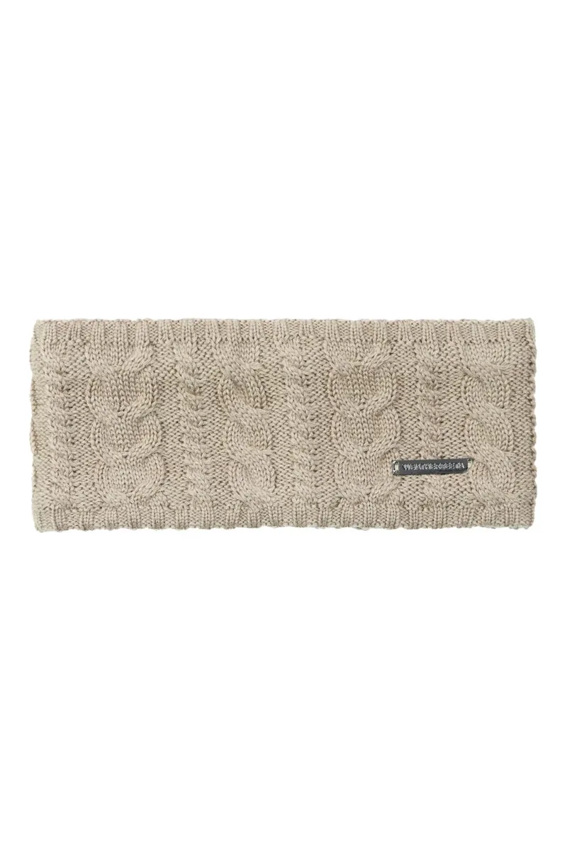 WeatherBeeta Knitted Headband - Dark Taupe