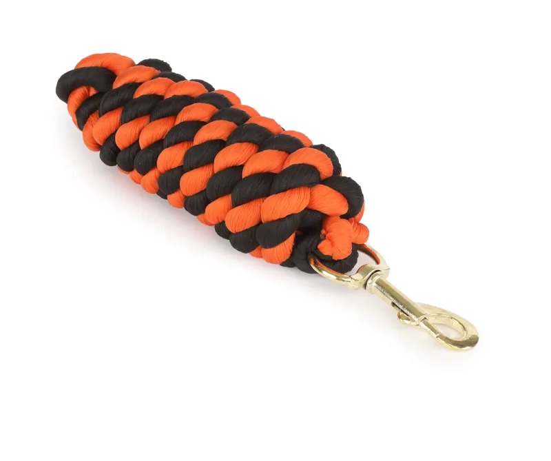 Shires Wessex Lead Rope - Orange/Black