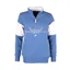 Rydale Ladies Byland Highland Cow Sweatshirt - Mid Blue/Pale Blue