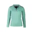 Rydale Ladies Emma Quarter Zip Cable Knit Jumper - Thyme