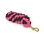 Shires Lead Rope with Trigger Clip - Black/Fuchsia