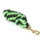 Shires Lead Rope with Trigger Clip - Black/Lime