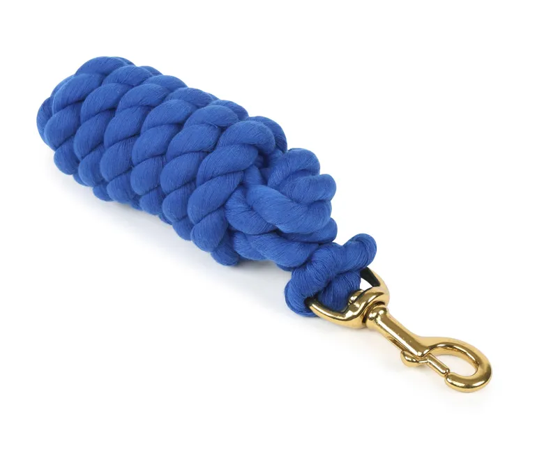 Shires Lead Rope with Trigger Clip - Royal Blue