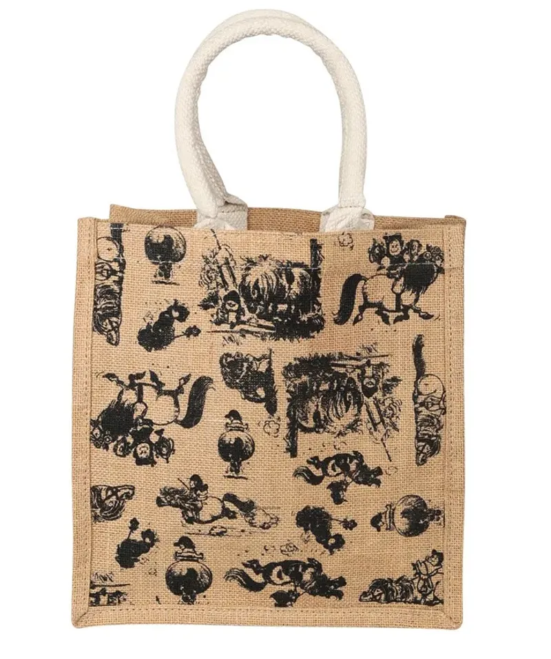 Hy Equestrian Thelwell Collection Hessian Bag - Square