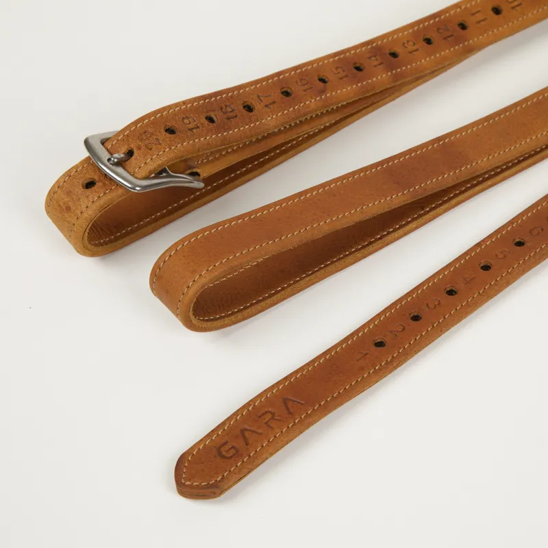 Shires Velociti GARA Wrapped Stirrup Leathers - Tan-3