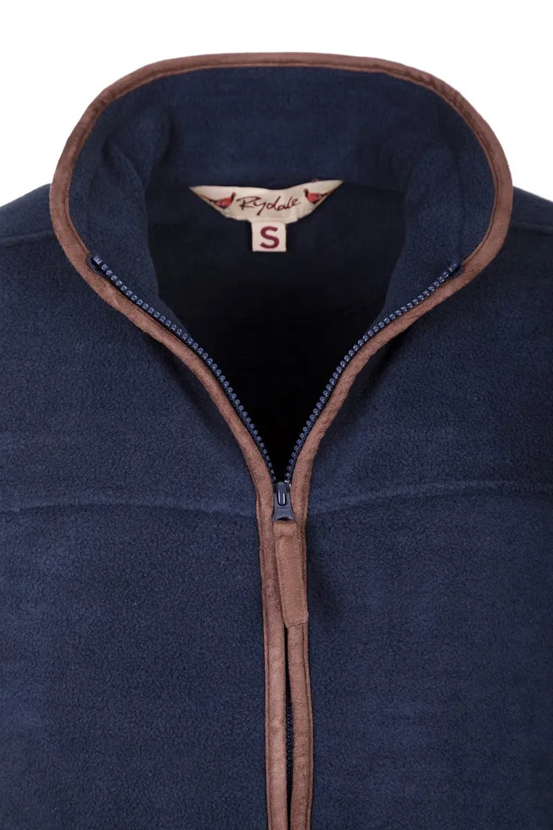 Rydale Huggate Men's Premium Fleece Waistcoat - Ink-6