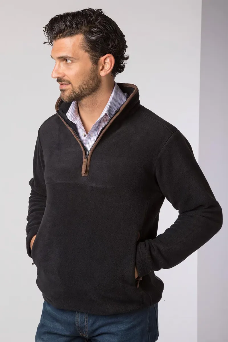 Rydale Huggate Men's Overhead Fleece - Iron-4