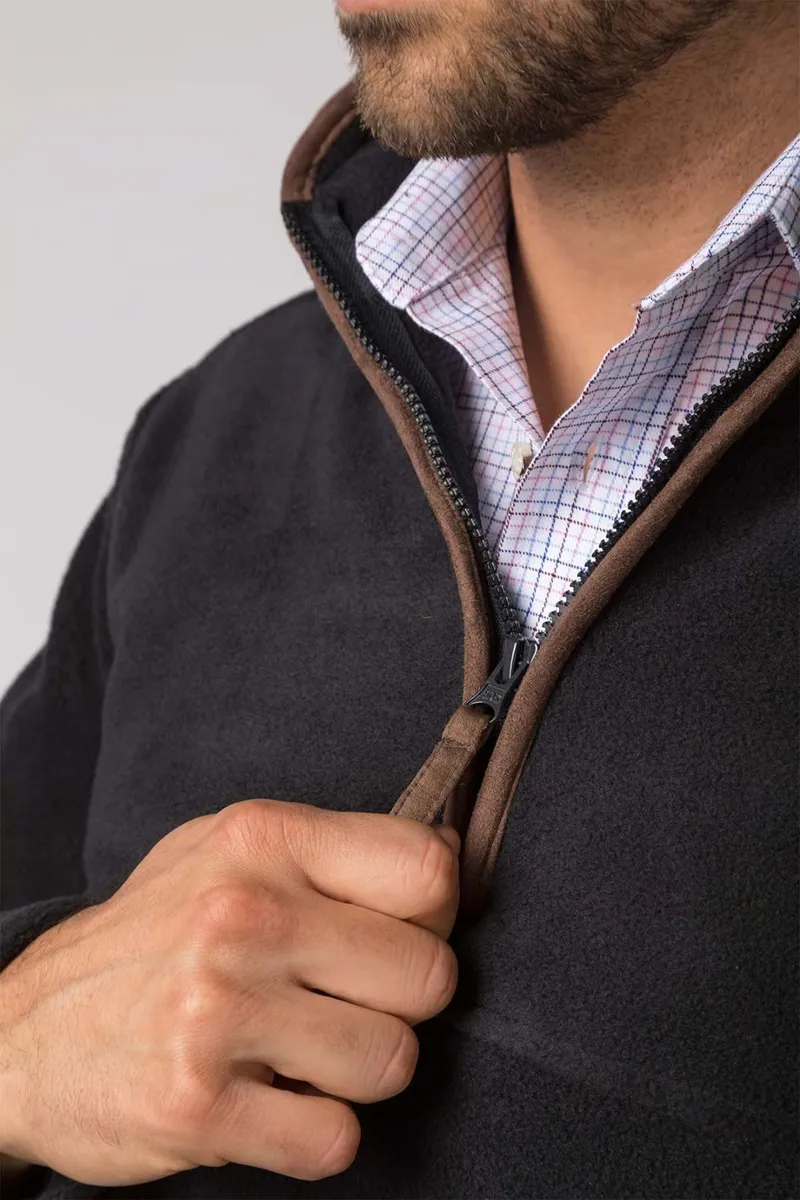 Rydale Huggate Men's Overhead Fleece - Iron-2