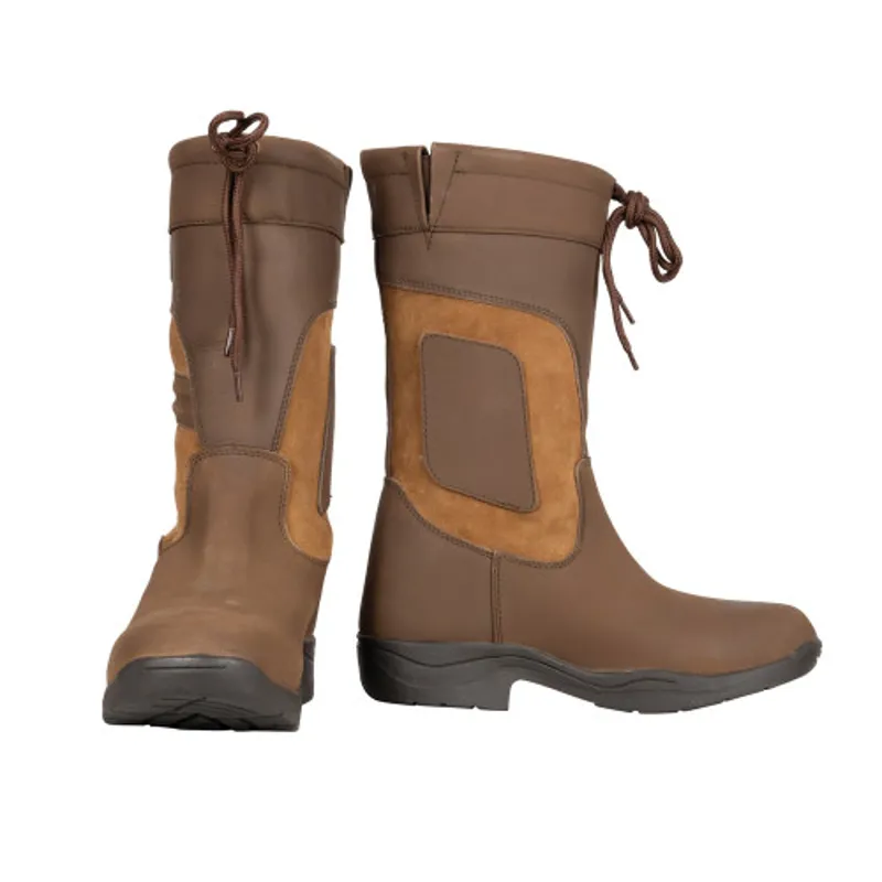 Hy Equestrian Hurdlow Short Country Boot - Brown-2