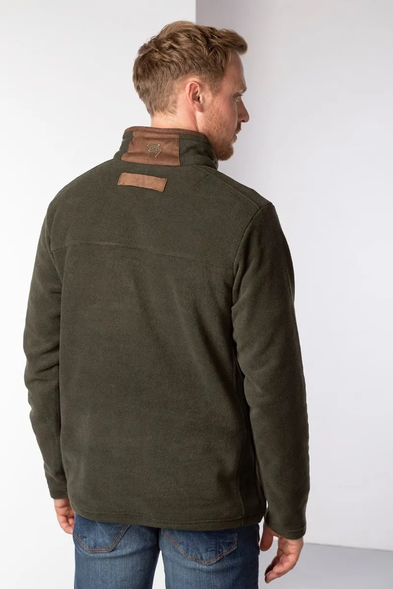 Rydale Huggate Men's Overhead Fleece - Khaki-4