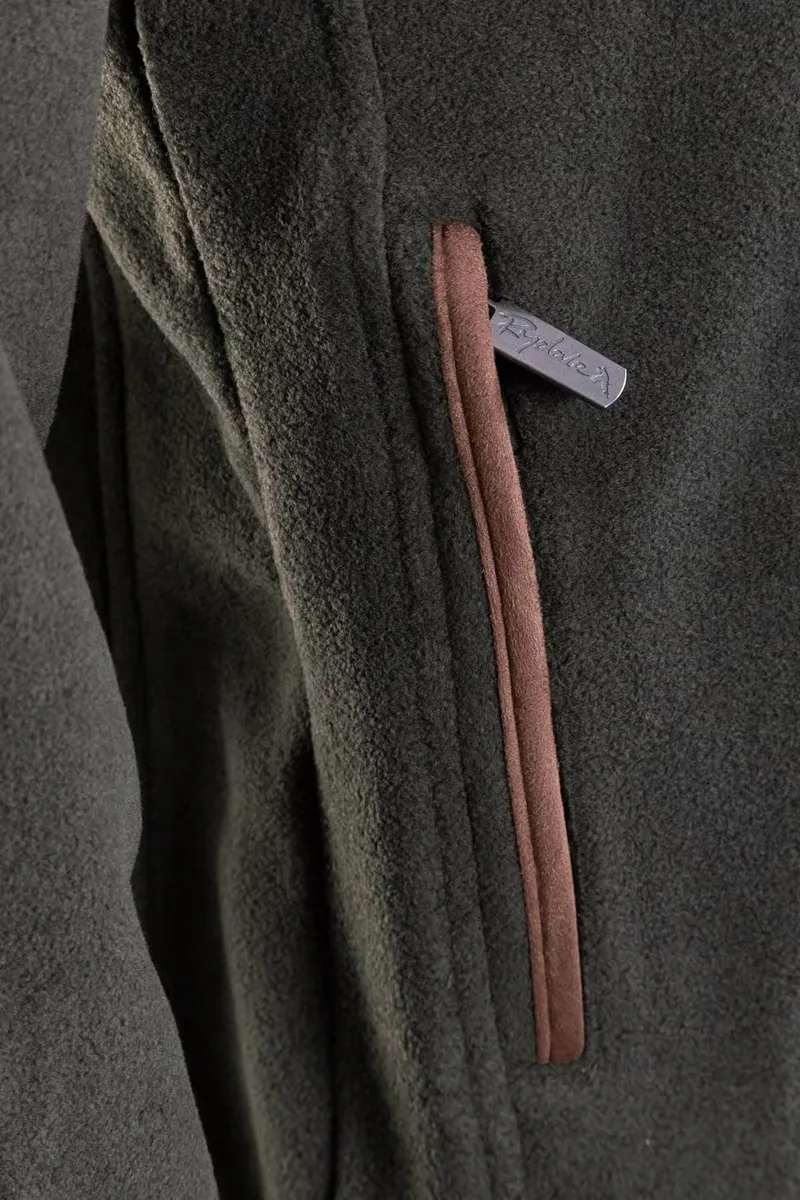 Rydale Huggate Men's Overhead Fleece - Khaki-7