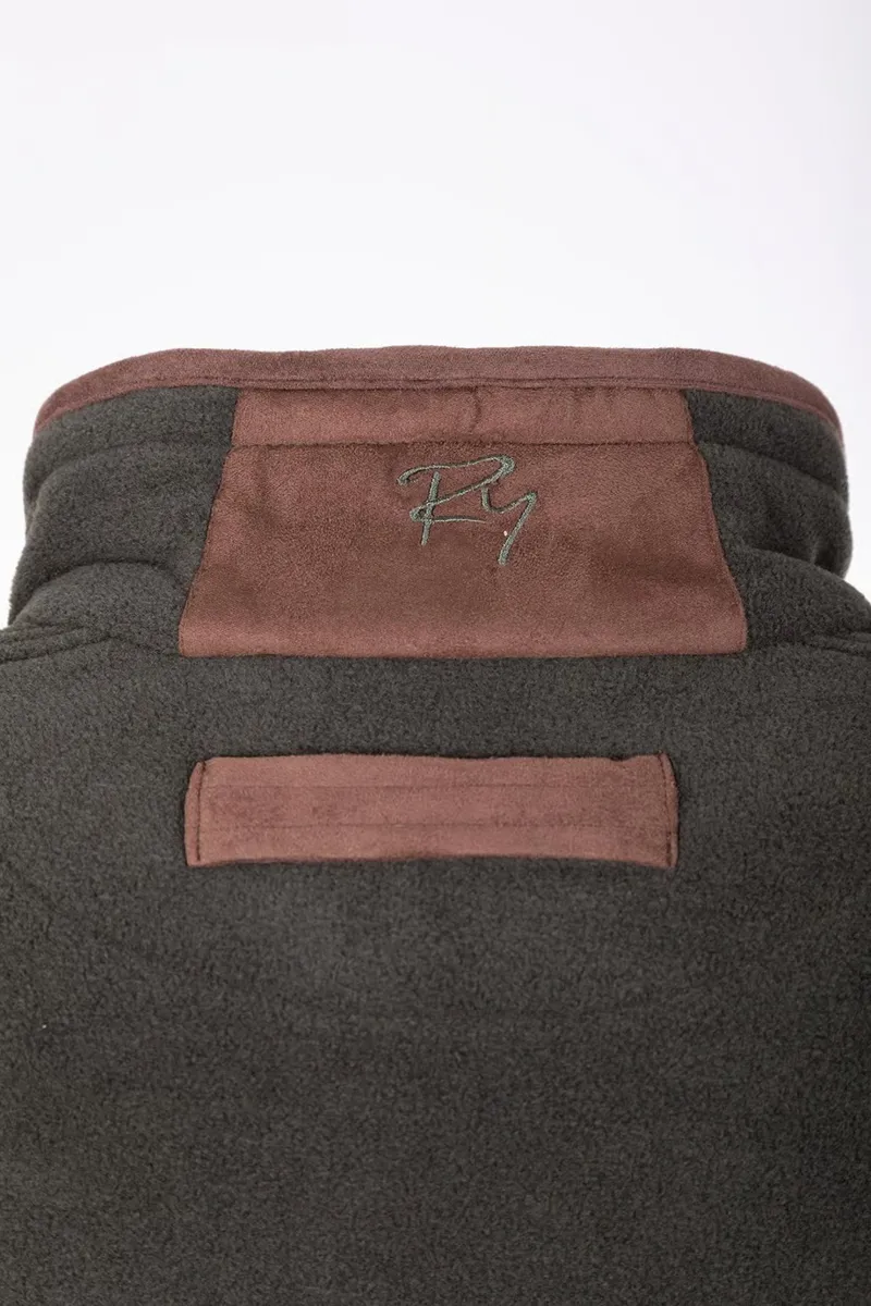Rydale Huggate Men's Overhead Fleece - Khaki-8