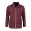 Rydale Men's Full Zip Huggate Fleece Jacket - Dark Burgundy