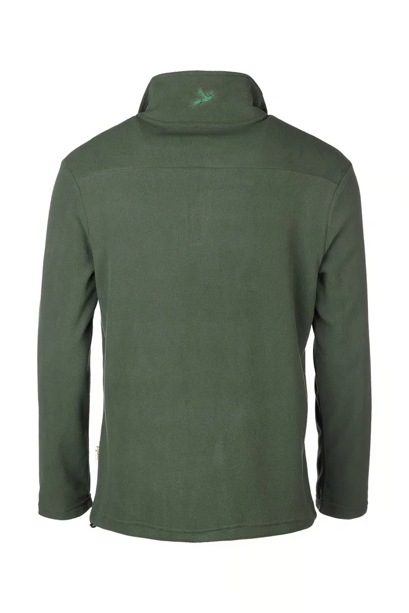 Rydale Men's Kelk Overhead Fleece - Dark Green-1