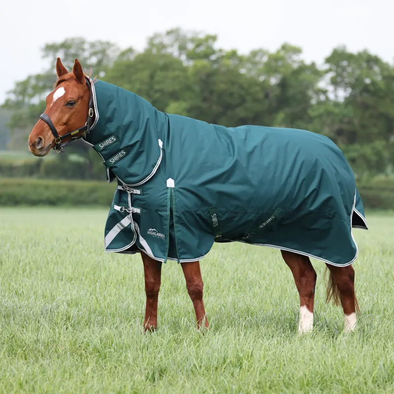Shires Highlander Original 300g Turnout Combo Rug - Green
