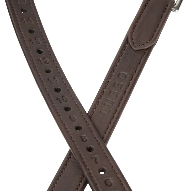 Shires Velociti Lusso Wrapped Stirrup Leathers - Havana-5