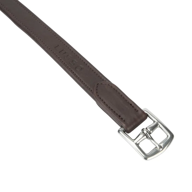 Shires Velociti Lusso Wrapped Stirrup Leathers - Havana-3