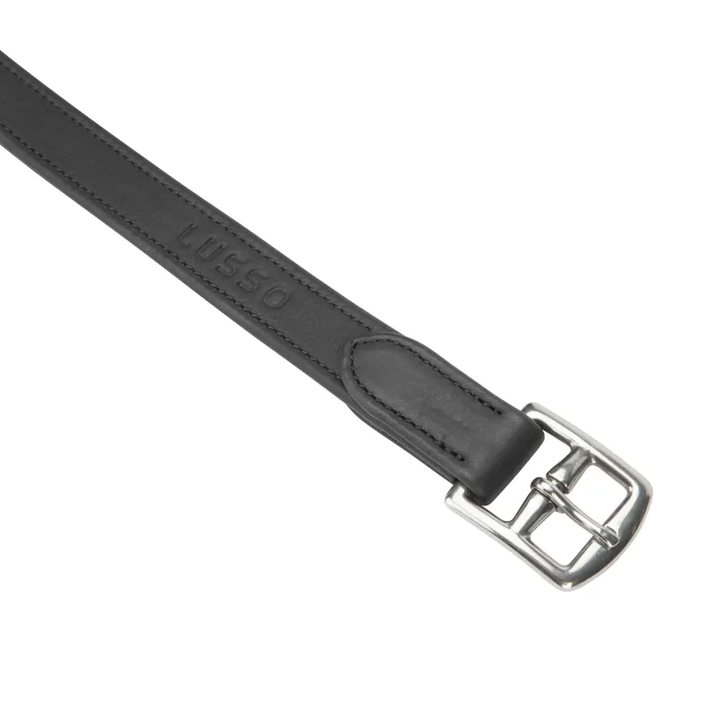 Shires Velociti Lusso Wrapped Stirrup Leathers - Black-3