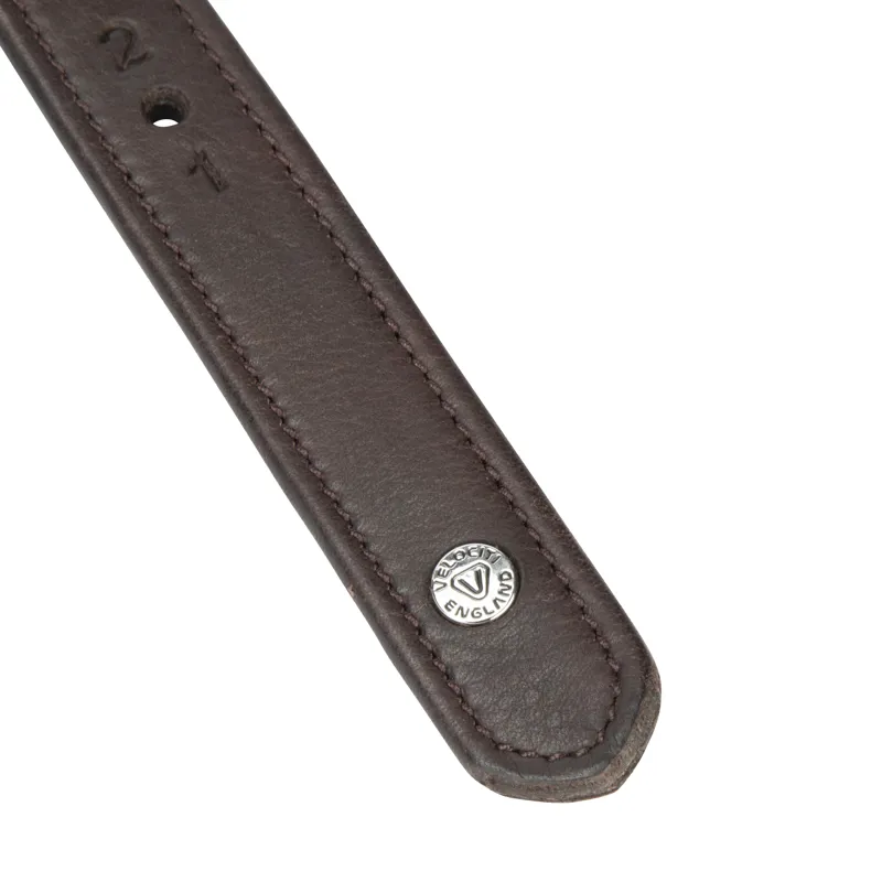 Shires Velociti Lusso Wrapped Stirrup Leathers - Havana-1