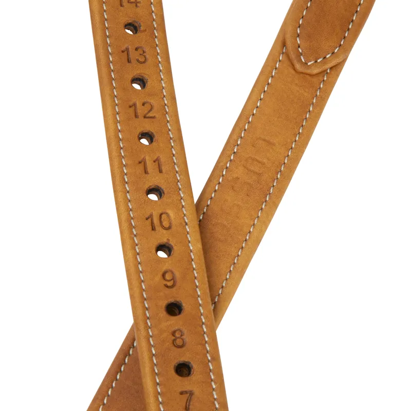 Shires Velociti Lusso Wrapped Stirrup Leathers - Tan-5