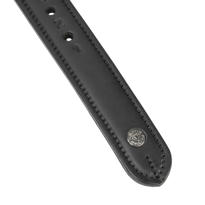 Shires Velociti Lusso Non Stretch Stirrup Leathers - Black-1