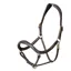 Shires Velociti Rapida Curved Leather Headcollar - Havana