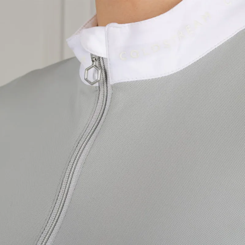 Coldstream Oxnam Competition Show Shirt - Pearl Grey-2