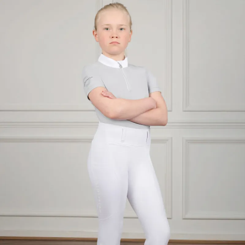 Coldstream Next Generation Oxnam Competition Show Shirt - Pearl Grey