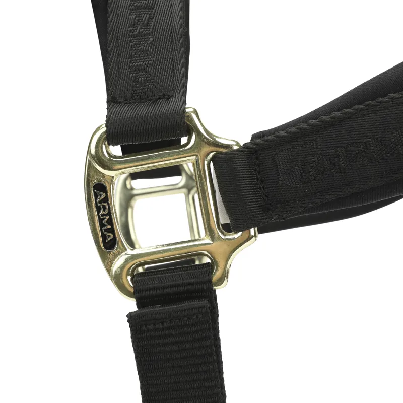 Shires ARMA Padded Headcollar - Black-3