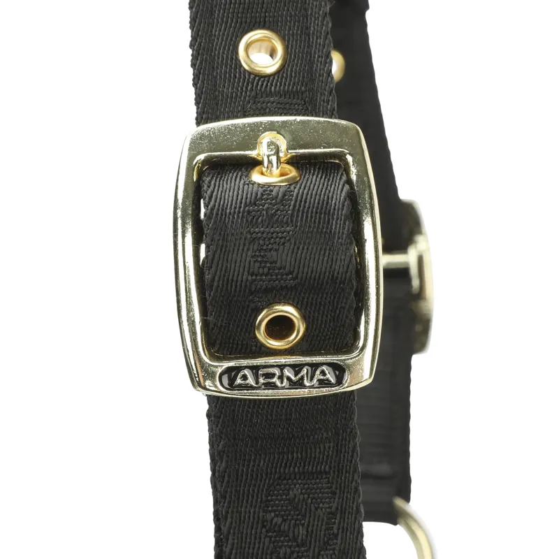Shires ARMA Padded Headcollar - Black-1