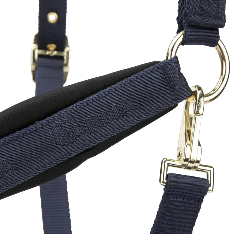 Shires ARMA Padded Headcollar - Navy-3