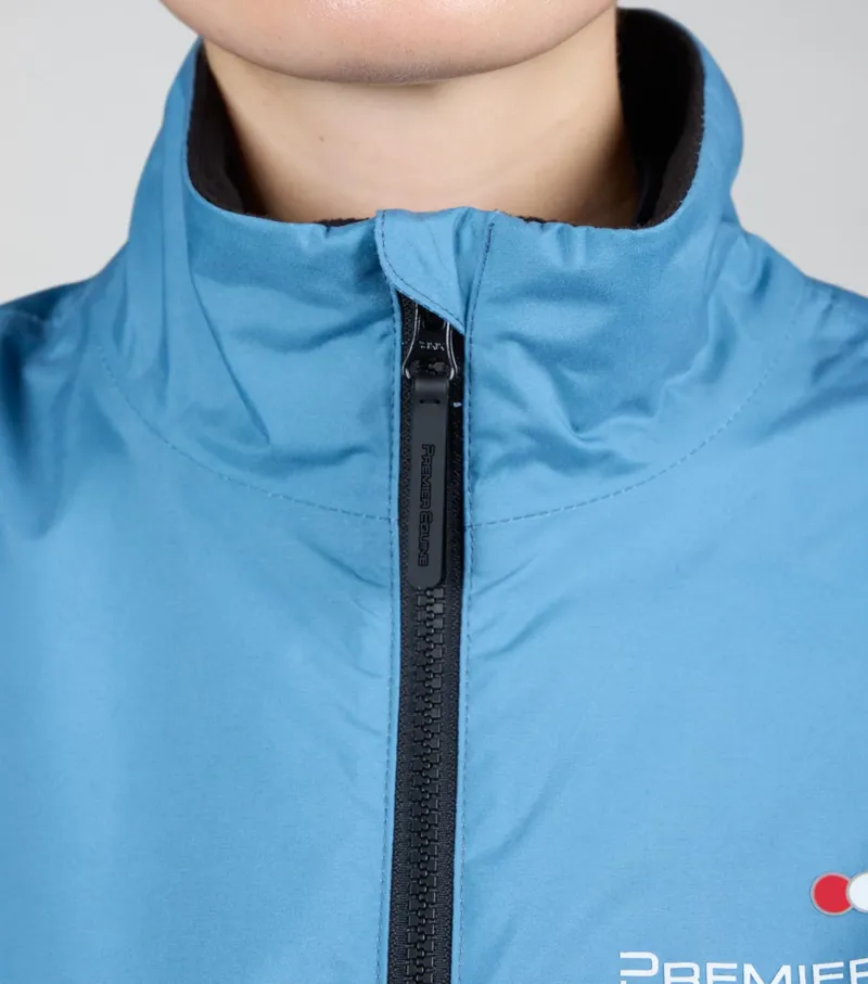 Premier Equine Women's Omnia Waterproof Riding Jacket - Azure Blue-4