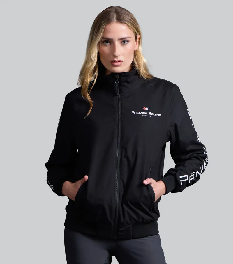 Premier Equine Women's Omnia Waterproof Riding Jacket - Black