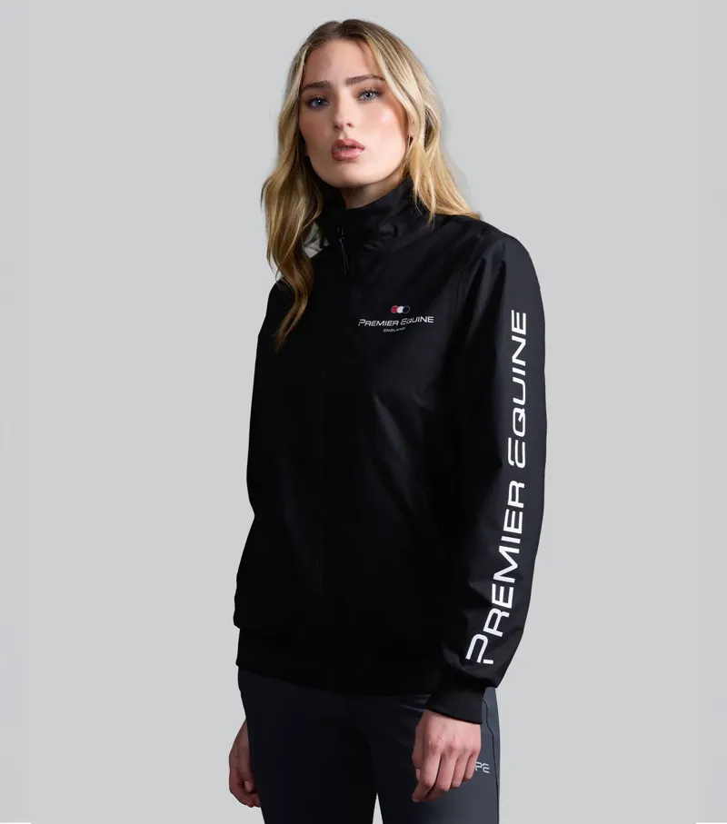 Premier Equine Women's Omnia Waterproof Riding Jacket - Black-1