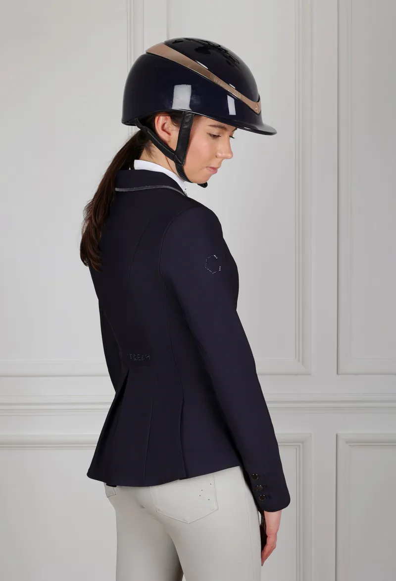 Coldstream Ledmore Diamante Show Jacket - Navy-3