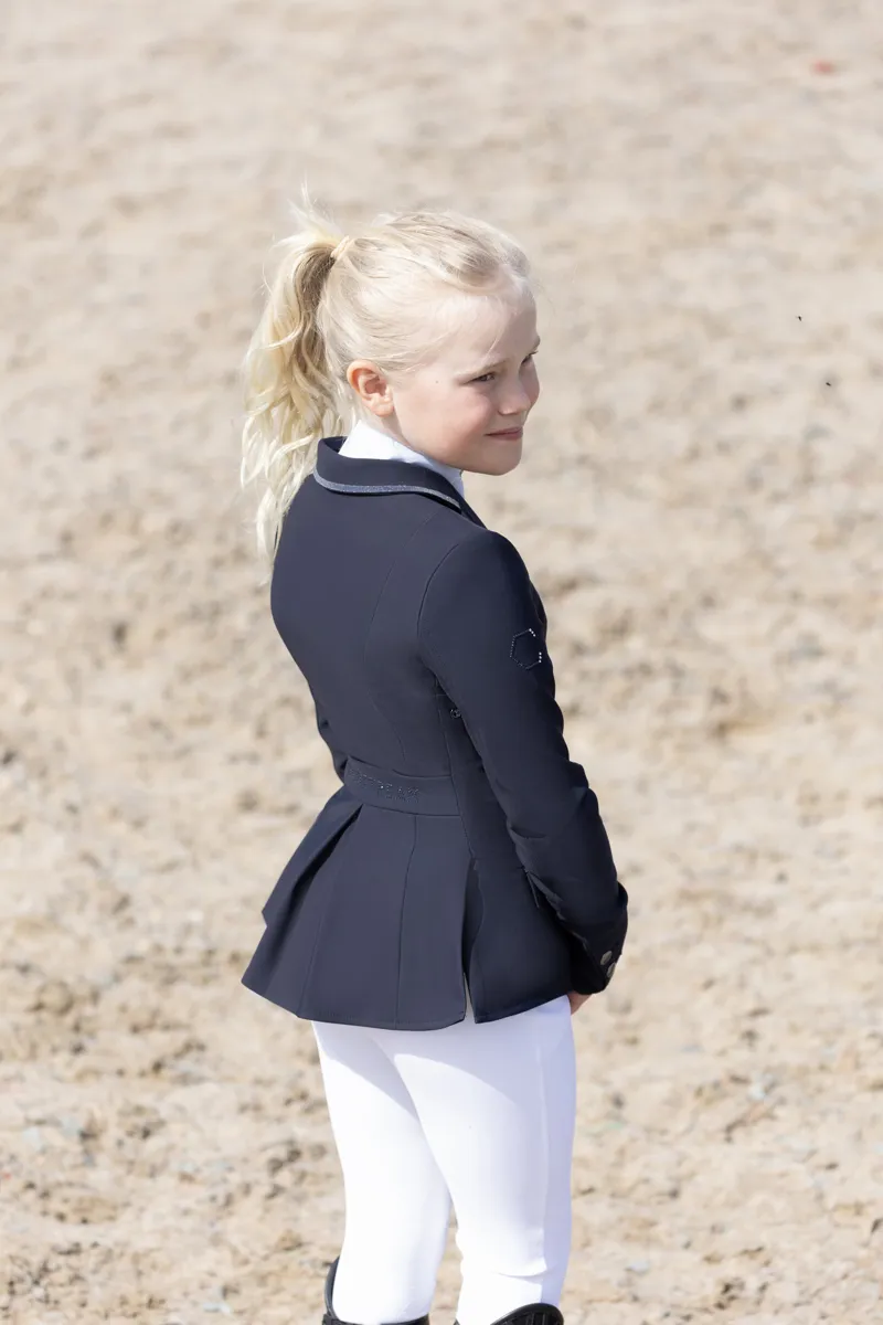 Coldstream Child's Next Generation Ledmore Diamante Show Jacket - Navy-1