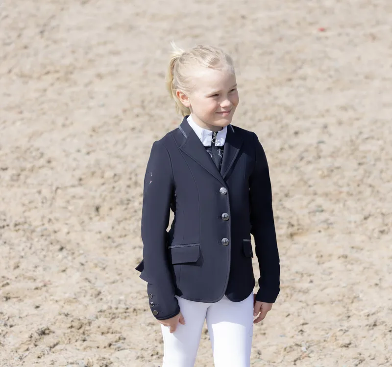 Coldstream Child's Next Generation Ledmore Diamante Show Jacket - Navy
