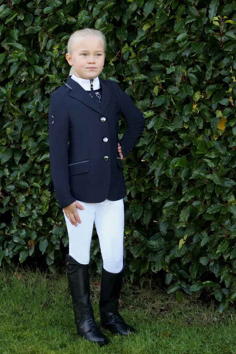 Coldstream Child's Next Generation Ledmore Diamante Show Jacket - Navy-3