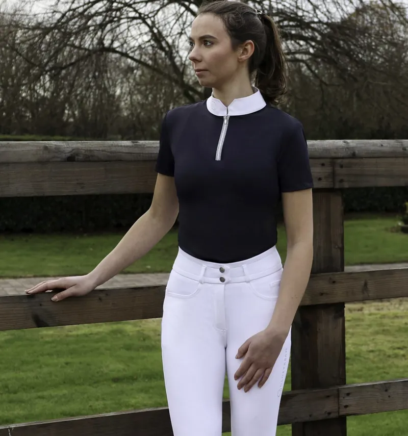 Coldstream Ledmore Diamante Breeches - White-6