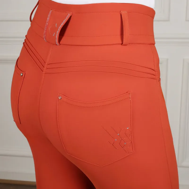 Coldstream Ledmore Diamante Breeches - Tiger-4