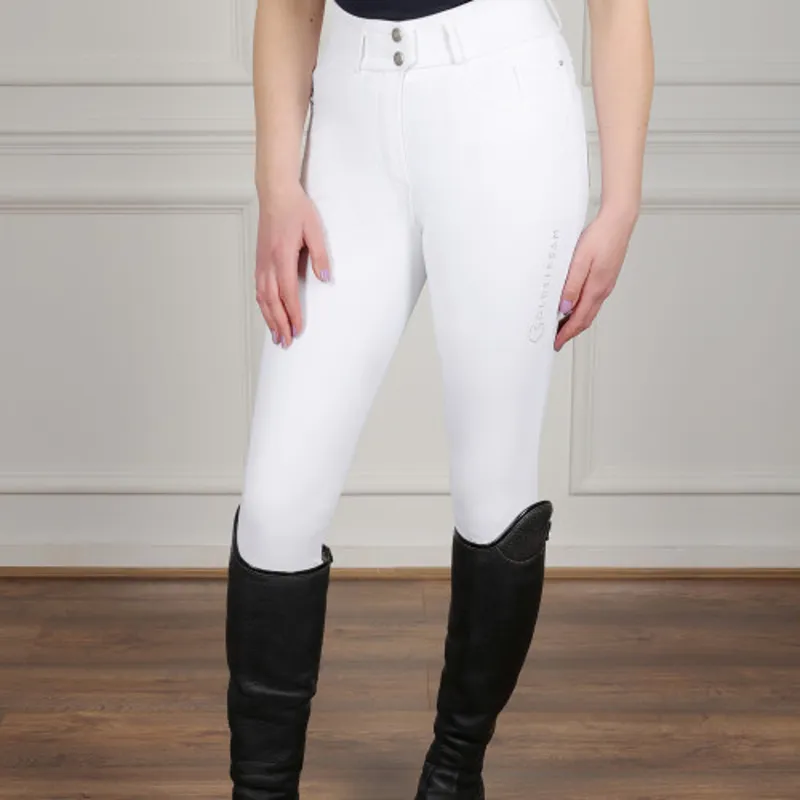 Coldstream Ledmore Diamante Breeches - White