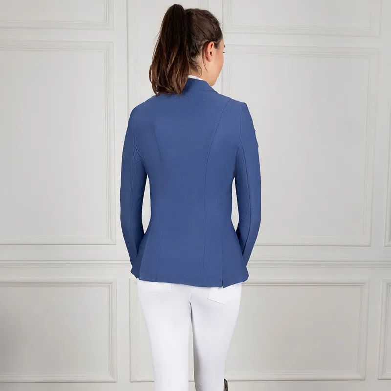 Coldstream Parkhill Mesh Ladies Show Jacket - Ocean Blue-2