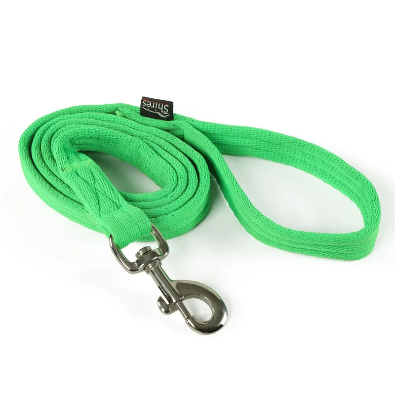 Shires Cushion Web Lead Rein - Green