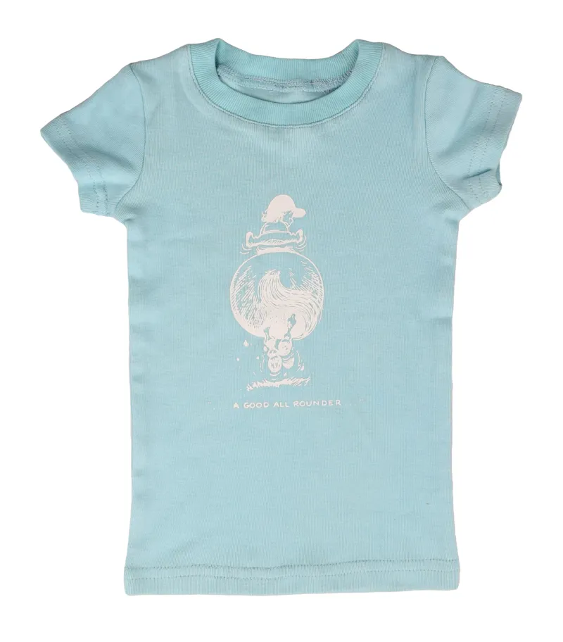 Hy Equestrian Thelwell Mini Tots T-Shirt - Baby Blue
