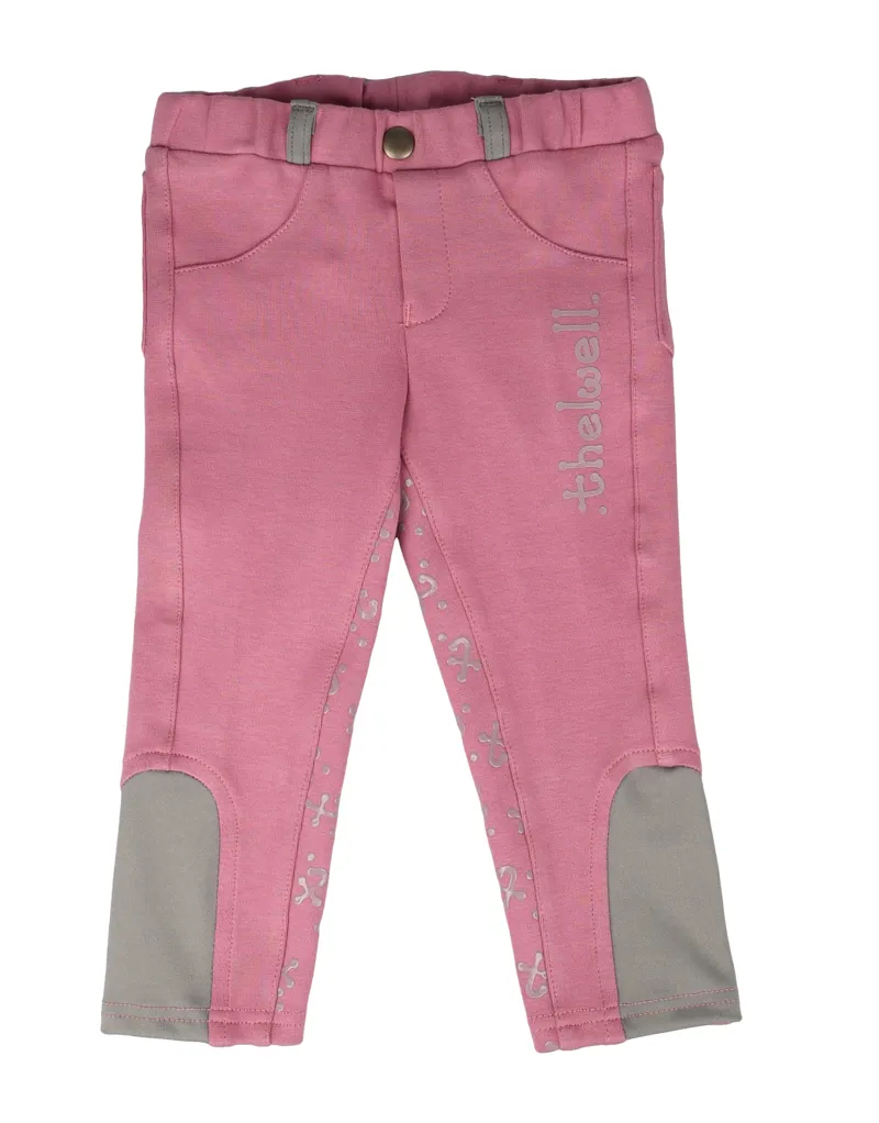 Hy Equestrian Thelwell Mini Tots Jodhpurs - Baby Pink