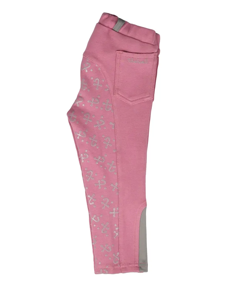 Hy Equestrian Thelwell Mini Tots Jodhpurs - Baby Pink-1