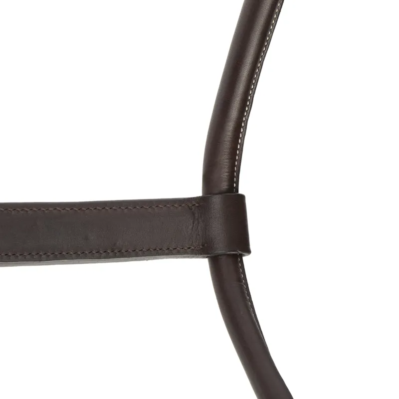 Shires Velociti Lusso Lorca Leather Headcollar - Havana-8