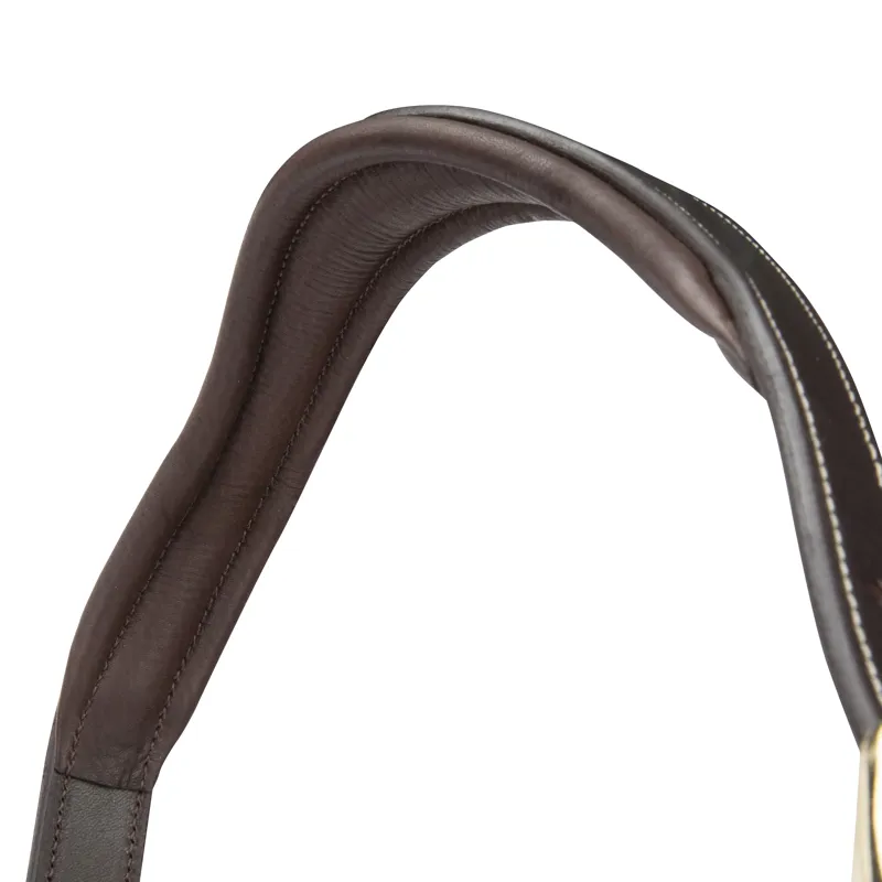 Shires Velociti Lusso Lorca Leather Headcollar - Havana-9
